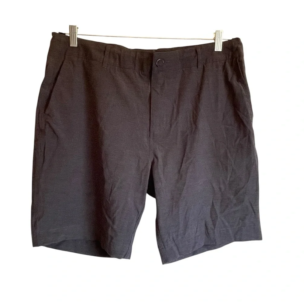 Faherty All Day Shorts Dark Heathered Blue Flat‎ Front Shorts NWOT